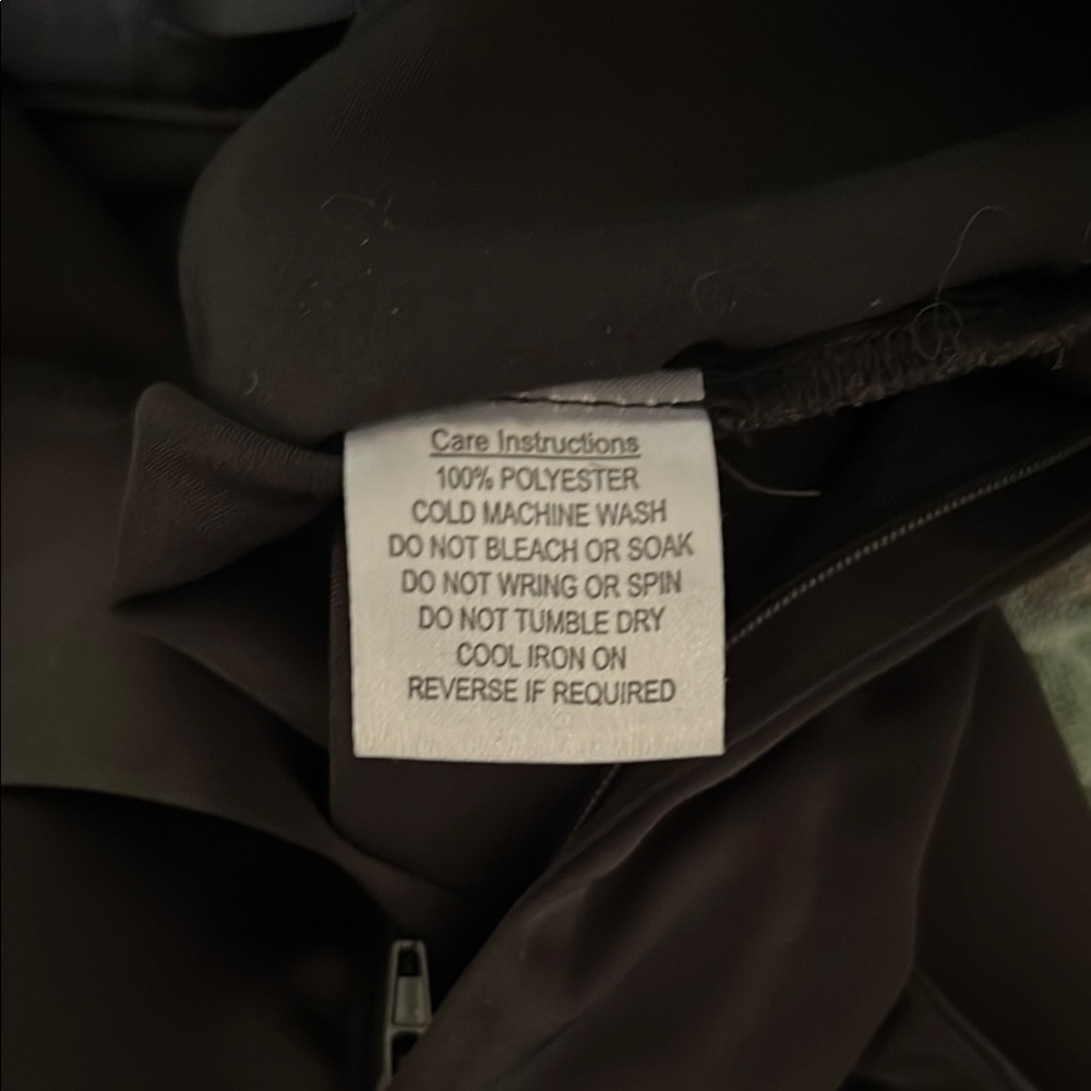 Dangerfield Black Satin Pants - Picture 6 of 6